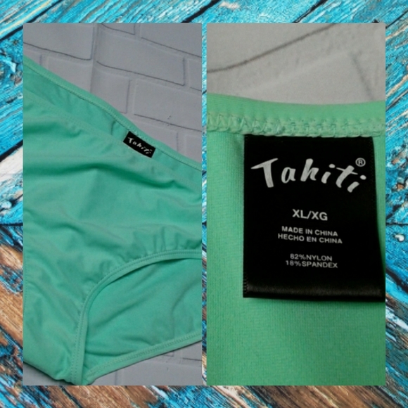 Tahiti Other - NWT Tahiti Mint Colored Swim Bottom - XL/XG